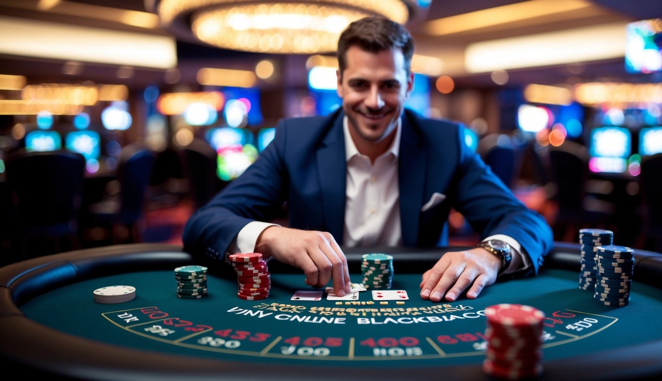 Banyak orang tertarik mencoba judi blackjack online karena aturannya mudah dan peluang menangnya cukup adil. Judi blackjack online sangat cocok untuk pemula yang ingin mengenal dunia permainan kartu dengan cara yang sederhana dan menarik. Tidak perlu berpengalaman untuk mulai bermain, karena kebanyakan situs menyediakan panduan langkah demi langkah. Seorang pemula yang memenangkan permainan blackjack online, dikelilingi oleh suasana kasino virtual dengan kartu dan chip di meja. Blackjack online juga menawarkan berbagai bonus dan promo yang membantu pemain baru merasa lebih percaya diri. Dengan bermain secara bertanggung jawab, pemula bisa menikmati hiburan sambil belajar strategi dasar untuk meningkatkan peluang menang. Dasar-Dasar Judi Blackjack Online Blackjack online adalah permainan kartu yang punya aturan mudah dipahami dan strategi sederhana. Permainan ini tumbuh pesat di internet karena praktis dan memiliki banyak peminat dari seluruh dunia. Apa Itu Blackjack Online Blackjack online adalah versi digital dari permainan blackjack klasik yang biasanya dimainkan di kasino. Pemain bertaruh melawan dealer dengan tujuan mendapatkan nilai kartu total 21 atau mendekati angka itu tanpa melewati. Permainan dimulai dengan dua kartu untuk setiap pemain dan dealer. Pemain bisa memilih untuk hit (menambah kartu) atau stand (berhenti menambah kartu). Jika jumlah kartu lewat dari 21, pemain akan kalah otomatis. Aturan dasar lain yang perlu diketahui: As bernilai 1 atau 11. Kartu wajah (Jack, Queen, King) bernilai 10. Kartu lain sesuai angka di kartunya. Keunggulan bermain blackjack online adalah bisa diakses kapan saja lewat aplikasi atau situs web. Sejarah Singkat Blackjack Blackjack berasal dari Eropa, khususnya Prancis, sekitar abad ke-18. Nama aslinya adalah “Vingt-et-Un” yang berarti dua puluh satu dalam bahasa Prancis. Permainan ini mulai dikenal di Amerika Serikat pada awal abad ke-19. Dengan perkembangan kasino di Amerika, aturan blackjack menjadi standar seperti sekarang. Promosi khusus, seperti pembayaran ekstra jika mendapatkan kombinasi kartu tertentu, membantu permainan ini makin populer di kalangan penjudi. Masuknya teknologi komputer dan internet membuat blackjack tersedia secara virtual dan lebih mudah diakses. Sekarang, blackjack digital bisa ditemukan di hampir semua situs kasino daring. Popularitas Blackjack di Ranah Daring Blackjack online semakin digemari karena menawarkan pengalaman yang cepat dengan taruhan rendah sampai tinggi. Banyak situs kasino menyediakan mode latihan, sehingga pemula bisa belajar tanpa risiko keuangan. Beberapa alasan mengapa blackjack online banyak dipilih: Proses permainan yang cepat. Mudah dipelajari bagi pemula. Banyak bonus dan promosi dari situs kasino. Selain itu, pemain bisa bermain bersama atau melawan komputer, tergantung pada jenis permainan yang dipilih. Tersedianya versi live dealer juga menambah sensasi bermain layaknya di kasino sungguhan. Cara Bermain Blackjack Online untuk Pemula Blackjack online sangat populer karena mudah dipelajari dan memiliki aturan sederhana. Pemain pemula bisa mulai dengan memahami langkah-langkah dasar, aturan permainan, serta istilah-istilah penting di dalamnya. Langkah-Langkah Memulai Untuk memulai, pemain perlu memilih situs judi blackjack online yang terpercaya. Setelah mendaftar, lakukan deposit ke akun permainan. Pilih meja blackjack yang sesuai dengan modal. Klik tombol “Gabung Meja” atau “Join Table” untuk masuk ke permainan. Setelah itu, tunggu giliran untuk memasang taruhan di meja. Pemain bisa menentukan jumlah taruhan yang ingin dipasang sebelum kartu dibagikan. Lalu, pemain akan menerima dua kartu dari dealer. Permainan dimulai setelah semua pemain mendapatkan kartu. Di setiap babak, pemain harus mengambil keputusan berdasarkan nilai kartu yang dipegang. Aturan Dasar Permainan Blackjack dimainkan antara pemain melawan dealer. Tujuan utama adalah mendapatkan nilai kartu total 21 atau paling tinggi tanpa melewati angka tersebut. Nilai kartu dihitung: kartu angka sesuai nilai, kartu King, Queen, Jack bernilai 10, dan As bernilai 1 atau 11 (sesuai kebutuhan pemain). Setelah kartu dibagikan, pemain bisa memilih Hit (menambah kartu), Stand (berhenti mengambil kartu), Double Down (menambah taruhan dan mengambil satu kartu lagi), atau Split (memisahkan sepasang kartu dengan nilai sama menjadi dua tangan berbeda). Jika kartu pemain lebih tinggi dari dealer tanpa melebihi 21, pemain menang. Namun jika jumlah kartu pemain melebihi 21, pemain otomatis kalah atau bust. Istilah-Istilah Dalam Blackjack Di bawah ini adalah beberapa istilah penting dalam permainan blackjack: Istilah Arti Hit Meminta kartu tambahan dari dealer Stand Berhenti menambah kartu dan mempertahankan kartu yang sudah didapat Double Down Melipatgandakan taruhan dan hanya menambah satu kartu Split Membagi dua kartu dengan nilai sama menjadi dua tangan terpisah Bust Kartu melewati nilai 21, otomatis kalah Blackjack Kombinasi kartu As dan kartu bernilai 10 di dua kartu pertama Memahami istilah-istilah ini membantu pemain untuk mengambil keputusan yang tepat selama bermain dan menghindari kesalahan dasar yang merugikan. Strategi Menang Judi Blackjack Online Dalam bermain blackjack online, setiap pemain bisa meningkatkan peluang menang dengan menggunakan teknik bermain yang tepat, mengelola modal secara cermat, dan menghindari kesalahan-kesalahan dasar yang sering dilakukan pemula. Memahami hal-hal ini dapat membuat pengalaman bermain lebih menyenangkan dan tidak merugikan. Teknik Dasar Bermain Pemain pemula perlu memahami aturan dasar dan istilah penting dalam blackjack untuk meminimalkan kesalahan. Salah satu teknik paling dasar adalah mengetahui kapan harus hit (meminta kartu tambahan) dan kapan harus stand (berhenti mengambil kartu). Strategi sederhana yang sering digunakan adalah basic strategy. Ini berupa tabel yang memberikan keputusan terbaik berdasarkan kartu tangan pemain dan kartu terbuka milik dealer. Contohnya, jika pemain memiliki 16 dan dealer menunjukkan kartu 10, pemain disarankan untuk hit. Selain itu, pemain harus menghindari mengambil asuransi karena peluang menang dari asuransi sangat kecil. Memisahkan kartu (split) ketika mendapat dua kartu dengan nilai yang sama, khususnya dua kartu As atau dua kartu 8, juga bisa membantu meningkatkan peluang menang. Manajemen Modal yang Efektif Setiap pemain harus memiliki batas modal sebelum mulai bermain. Manajemen modal yang baik membantu pemain menghindari kerugian besar dalam waktu singkat. Buat rencana pengeluaran dan tetapkan batas kemenangan serta kekalahan. Jika sudah mencapai batas tersebut, segera berhenti bermain untuk mencegah kehilangan lebih banyak uang. Bagi modal ke dalam beberapa sesi permainan kecil, bukan langsung bermain dalam jumlah besar. Hindari juga mengejar kekalahan dengan bertaruh lebih besar, karena hal ini sering berujung pada kerugian lebih besar. Kesalahan yang Sering Dilakukan Pemula Beberapa kesalahan umum antara lain bermain tanpa memahami aturan, bertaruh terlalu besar, atau terbawa emosi saat kalah. Pemula kadang lupa bahwa blackjack membutuhkan perhitungan, bukan hanya keberuntungan. Kesalahan lainnya adalah tidak memperhatikan kartu dealer yang terbuka. Misalnya, terus-menerus memilih hit tanpa melihat kartu lawan dapat membuat pemain mudah kalah. Mengabaikan strategi dasar dan bermain secara asal tanpa perencanaan juga sering menjadi penyebab kekalahan. Untuk menghindari hal ini, pelajari aturan, gunakan strategi, dan selalu jaga emosi saat bermain. Memilih Situs Blackjack Online Terpercaya Memilih tempat bermain blackjack online harus dilakukan dengan cermat. Situs yang aman memberikan perlindungan data dan proses transaksi yang lancar. Kriteria Situs Aman dan Terpercaya Situs blackjack online yang dapat dipercaya punya lisensi resmi dari lembaga seperti PAGCOR atau Malta Gaming Authority. Lisensi ini memastikan permainan dijalankan secara adil. Keamanan data sangat penting. Situs tepercaya memakai teknologi enkripsi seperti SSL untuk melindungi informasi pribadi dan keuangan pemain. Ciri lainnya adalah pelayanan pelanggan yang responsif. Situs andal biasanya menyediakan layanan 24/7 melalui live chat atau email. Sebelum mendaftar, pemain bisa melihat ulasan dari anggota lain dan reputasi situs di forum judi online. Jangan tergiur bonus tinggi tanpa memastikan keamanan situs. Tabel berikut membantu melihat perbedaan utama: Kriteria Situs Tepercaya Situs Tidak Jelas Lisensi Resmi & Terverifikasi Tidak ada/tak jelas Enkripsi SSL/TLS Tidak ada Layanan 24/7, Responsif Lambat, tidak jelas Keuntungan Bergabung di Situs Resmi Melalui situs resmi, pemain bisa menikmati transaksi cepat dan penarikan dana tanpa kendala. Proses setoran dan penarikan dana pun biasanya mudah serta bisa dilakukan dengan banyak metode pembayaran. Situs resmi memberikan bonus wajar yang sesuai syarat dan ketentuan. Tidak ada jebakan bonus palsu yang sering muncul di situs ilegal. Pemain juga mendapat perlindungan dari kecurangan karena sistem diawasi oleh badan hukum. Selain itu, tersedia fitur permainan adil seperti RNG (Random Number Generator), yang membuat hasil permainan tidak bisa dimanipulasi. Bantuan dari tim support resmi membantu pemain jika menghadapi masalah apa pun saat bermain atau bertransaksi. Promosi dan Bonus pada Judi Blackjack Online Promosi dan bonus menjadi salah satu alasan banyak pemain tertarik mencoba blackjack online. Penawaran ini dapat menambah modal bermain dan memberi kesempatan lebih besar untuk menang. Jenis Bonus yang Ditawarkan Situs blackjack online sering memberikan beberapa jenis bonus, seperti bonus selamat datang, bonus deposit, dan cashback. Bonus selamat datang biasanya diberikan saat pemain mendaftar dan melakukan deposit pertama. Nilainya bisa mencapai 100% dari jumlah deposit, dengan batas tertentu. Selain itu, ada bonus deposit yang diberikan setiap kali pemain menambah saldo. Cashback diberikan jika pemain mengalami kekalahan, dengan persentase tertentu dari total kekalahan yang dikembalikan ke saldo. Beberapa situs juga menawarkan free spin atau bonus khusus untuk pemain setia. Semua bonus ini biasanya ditampilkan di bagian promosi situs atau dikirim lewat email kepada anggota. Syarat dan Ketentuan Bonus Setiap bonus memiliki syarat dan ketentuan yang wajib dibaca dengan teliti. Syarat paling umum adalah wagering requirement, yaitu jumlah taruhan yang harus dipenuhi sebelum bonus dapat dicairkan. Ada juga batas waktu penggunaan bonus. Misalnya, bonus harus digunakan dalam 7 hari setelah diterima, atau akan hangus secara otomatis. Tidak semua permainan, termasuk blackjack, selalu 100% dihitung dalam persyaratan taruhan. Biasanya, situs akan menuliskan detail kontribusi masing-masing permainan. Untuk menghindari masalah, pemain sebaiknya membaca detail syarat bonus pada setiap promosi sebelum mengklaimnya. Tantangan dan Risiko dalam Judi Blackjack Online Bermain blackjack online menghadirkan beberapa tantangan dan risiko nyata, terutama terkait keuangan dan kontrol diri. Pemain perlu memahami ancaman kerugian serta pentingnya sikap bertanggung jawab setiap kali memasang taruhan. Risiko Kerugian Finansial Judi blackjack online selalu membawa risiko kerugian finansial. Tidak ada cara pasti untuk menang, dan setiap pemain bisa saja kalah, bahkan pemain berpengalaman. Kerugian ini biasanya terjadi karena beberapa faktor, seperti kurangnya strategi, emosi tidak stabil, atau keputusan terburu-buru. Dampak kehilangan uang bisa berbeda-beda untuk setiap orang. Jumlah kecil mungkin tidak terasa, tetapi jika bermain tanpa batas, kerugian bisa cepat menumpuk. Pemain juga harus memikirkan tanggung jawab keuangan lain, seperti kebutuhan hidup sehari-hari, sebelum bermain. Berikut beberapa cara yang sering membuat pemain rugi: Bermain terlalu sering tanpa mengatur batas. Menambah taruhan untuk mencoba menutupi kekalahan. Tidak memakai strategi yang jelas. Pentingnya Bermain Secara Bertanggung Jawab Bermain secara bertanggung jawab penting untuk mencegah masalah serius. Pemain sebaiknya selalu menetapkan batas waktu dan uang sebelum mulai bermain. Ini membantu agar tidak terbawa suasana dan kehilangan kendali. Tanda-tanda bahwa seseorang mulai kehilangan kendali meliputi: Sering memikirkan judi, bahkan saat tidak bermain. Mengabaikan pekerjaan atau keluarga demi bermain. Meminjam uang hanya untuk taruhan. Tips untuk bermain secara bertanggung jawab: Batasi jumlah uang yang digunakan setiap hari atau minggu. Jangan pernah memakai uang kebutuhan pokok. Hentikan permainan saat sudah melebihi batas. Carilah bantuan jika merasa kesulitan berhenti. Mengadopsi sikap bertanggung jawab sangat membantu mencegah kerugian dan menjaga kesehatan mental. Tips Sukses untuk Pemula dalam Blackjack Online Pemain baru perlu memahami aturan dasar blackjack online sebelum mulai bermain. Mengerti kapan harus meminta kartu, berhenti, atau menggandakan sangat penting untuk mengurangi kesalahan. Berlatih menggunakan akun demo adalah cara yang baik untuk belajar tanpa risiko uang asli. Pemain bisa mencoba berbagai strategi sebelum mulai bertaruh. Berikut beberapa tips singkat untuk pemula: Pelajari aturan dasar Mulai dengan taruhan kecil Hindari keputusan terburu-buru Perhatikan kartu dealer Mengatur modal dengan baik juga penting. Jangan memakai semua saldo dalam satu putaran. Atur batas kerugian dan kemenangan untuk menjaga kontrol. Tabel strategi sederhana berikut dapat membantu: Situasi Tindakan Total 8 ke bawah Tambah kartu Total 12-16, dealer 2-6 Berhenti Total 17 ke atas Berhenti Selalu pastikan bermain di situs yang tepercaya dan memiliki lisensi resmi. Permainan yang adil memberikan peluang sama bagi semua pemain. Kesimpulan Judi blackjack online dapat menjadi pilihan yang menarik bagi pemula. Permainan ini menawarkan aturan yang mudah dipahami dan banyak tersedia di berbagai situs. Manfaat bermain blackjack online antara lain: Peluang belajar strategi dasar Waktu bermain yang fleksibel Modal yang bisa disesuaikan Namun, setiap pemain sebaiknya memahami risiko dari perjudian. Mereka perlu bermain dengan batas yang jelas dan tidak mengikuti emosi. Informasi yang disediakan di artikel ini dapat membantu pemula mengenal dasar dari blackjack online. Dengan latihan dan pengetahuan yang cukup, mereka dapat mengambil keputusan yang lebih bijak saat bermain. Tips singkat: Setelan Penting Penjelasan Batas waktu Tentukan waktu bermain Batas modal Tetapkan jumlah uang maksimal Pelajari aturan Baca aturan sebelum bermain Hindari emosi Jangan bermain ketika emosi Bermain secara bertanggung jawab sangat penting dalam judi online. Setiap pemain diharapkan untuk tetap waspada dan menjaga kendali diri. Pertanyaan yang Sering Diajukan Panduan ini membahas aturan dasar bermain Blackjack online, strategi yang dapat digunakan pemula, serta peluang menang dan pembayaran taruhan. Informasi diberikan agar pemain baru dapat memahami konsep penting sebelum mulai bermain. Apa saja peraturan dasar dalam bermain Blackjack online untuk pemula? Pemain harus berusaha mendapatkan nilai kartu mendekati 21 tanpa melebihi angka tersebut. Setiap kartu memiliki nilai. Kartu angka bernilai sesuai angkanya, kartu gambar bernilai 10, dan As bisa bernilai 1 atau 11. Permainan mulai dengan dua kartu, lalu pemain bisa memilih untuk "hit" (menambah kartu) atau "stand" (berhenti menambah kartu). Jika total kartu lebih dari 21, pemain kalah secara otomatis. Bagaimana cara memenangkan permainan Blackjack di kasino online? Pemain perlu mengalahkan nilai kartu dealer tanpa melebihi 21. Membaca situasi kartu di meja dan memperhatikan nilai kartu milik sendiri dan dealer penting dilakukan. Belajarlah kapan waktu terbaik untuk menambah atau berhenti mengambil kartu. Manajemen modal juga penting agar tidak cepat kehabisan saldo. Apa itu strategi 1 3 2 6 dalam bermain Blackjack? Strategi 1 3 2 6 adalah sistem bertaruh yang digunakan untuk mengelola kemenangan dan kerugian. Pemain memasang taruhan awal 1 unit, jika menang lanjut menjadi 3 unit, lalu 2 unit, dan terakhir 6 unit jika terus menang. Tujuannya adalah memaksimalkan keuntungan beruntun dan meminimalkan kerugian saat mengalami kekalahan. Berapa pembayaran untuk taruhan sebesar $100 pada permainan Blackjack? Standar pembayaran Blackjack untuk kemenangan biasa adalah 1:1. Jika mendapatkan Blackjack alami (As dan kartu bernilai 10), pembayaran biasanya 3:2. Jadi, taruhan $100 pada kemenangan biasa akan menghasilkan $100 ditambah taruhan awal. Jika mendapat Blackjack, pemain biasanya menerima $150 ditambah taruhan awal $100. Bagaimana cara bermain kartu 21 dengan benar untuk pemula? Pemain disarankan untuk mengetahui nilai kartu dan menghafal langkah dasar, seperti kapan harus "hit" atau "stand". Jangan ragu untuk menambah kartu jika total kartu masih rendah, misal 12 atau 13. Berhenti menambah kartu disarankan jika total sudah 17 ke atas, kecuali dealer menunjukkan kartu lemah. Apakah bermain Blackjack online bisa dijadikan sumber penghasilan yang baik? Blackjack online bisa memberi peluang menang, namun memiliki risiko tinggi. Hasil akhir tetap dipengaruhi faktor keberuntungan dan peraturan kasino. Bermain sebaiknya sebagai hiburan, bukan sebagai sumber penghasilan utama. Pemain harus tahu batasan dan hanya bermain dengan uang yang bisa mereka relakan.